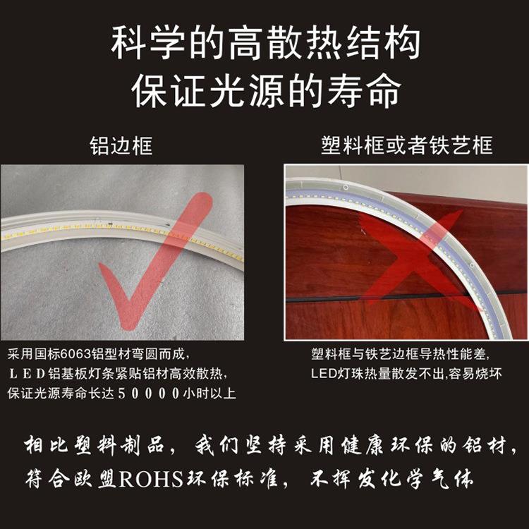 c552m超薄全光谱房护眼吸顶灯卧室书客厅儿1童无频简闪智能极护眼