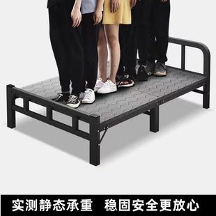 单人床叠QBY床家用简折易办公室小宿午休成人午睡神器舍出租屋床