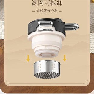 316L不锈钢保温壶大容量焖茶壶家用老白茶焖泡茶水分离泡茶壶2L