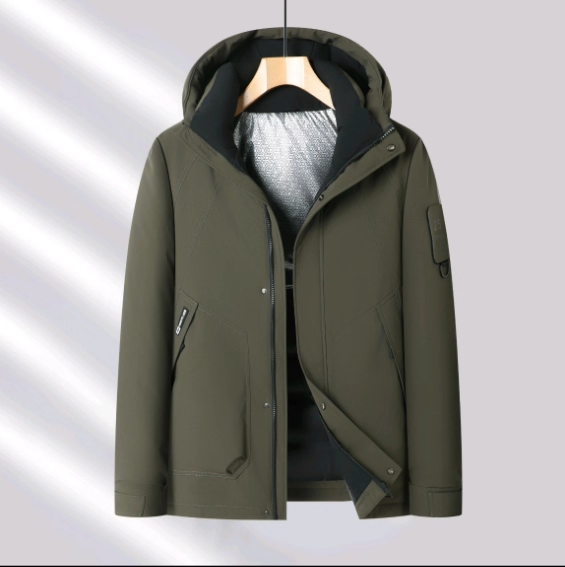 【三五羽绒服】王福贵定制～男士简约宽松羽绒服11.17