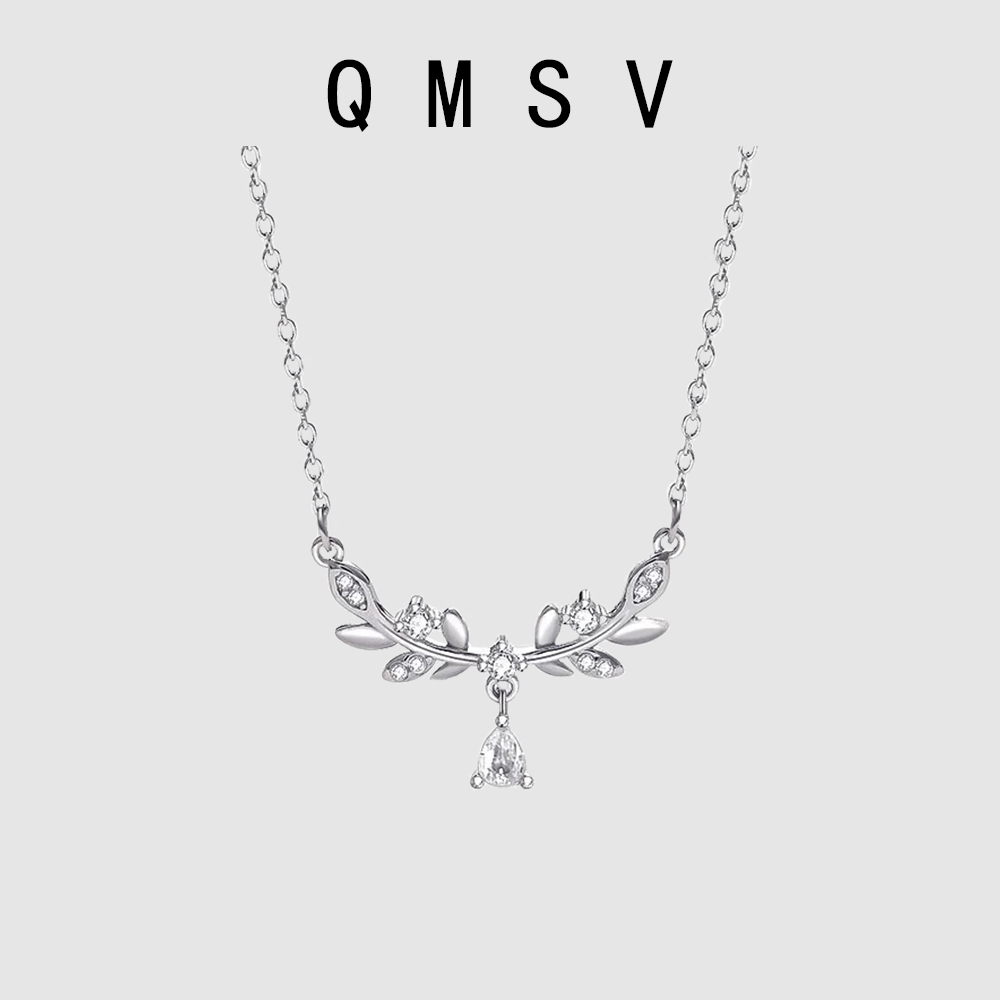 S925纯银轻奢小众麦穗项链