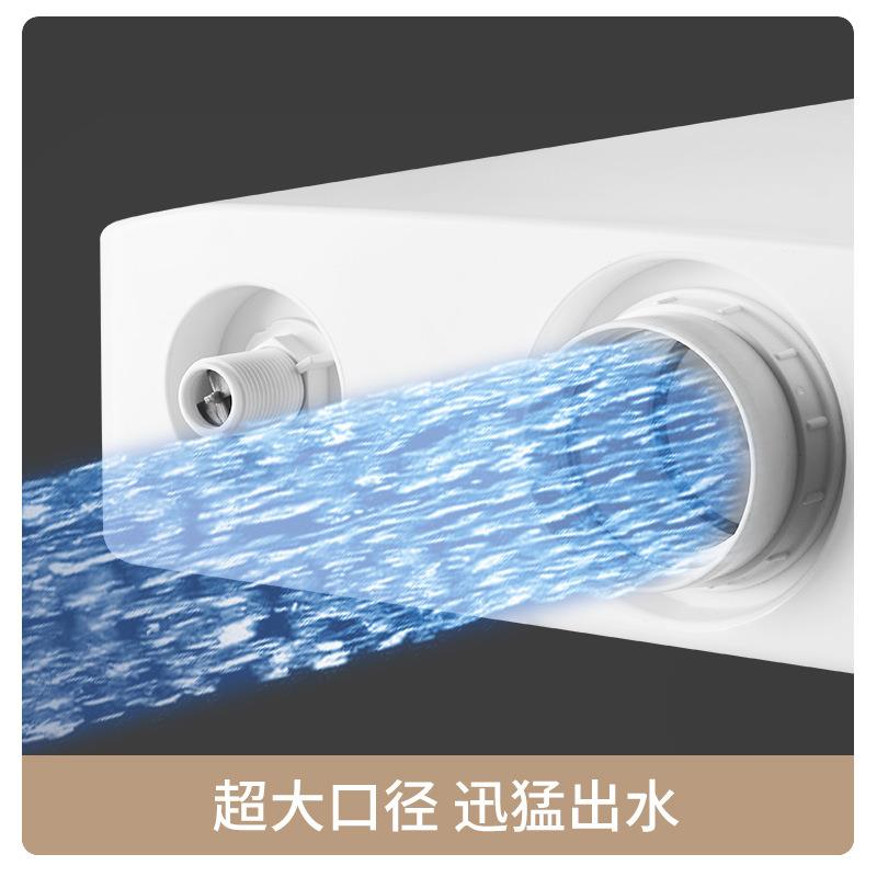 双模式手动感应水箱 厂家简约家用卫生间全自动挂壁调节感应水箱