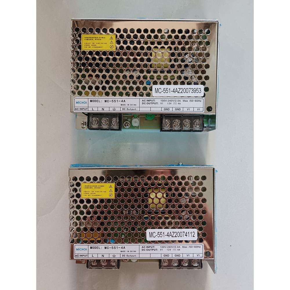 MICHOI麦驰MC-551-4A楼宇对讲可视门铃门禁12V电源4A稳压供电设备