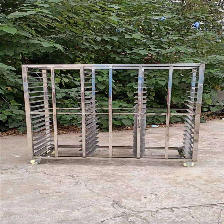 50-70馒头蒸车不锈钢架子推车菊花烘干架子车