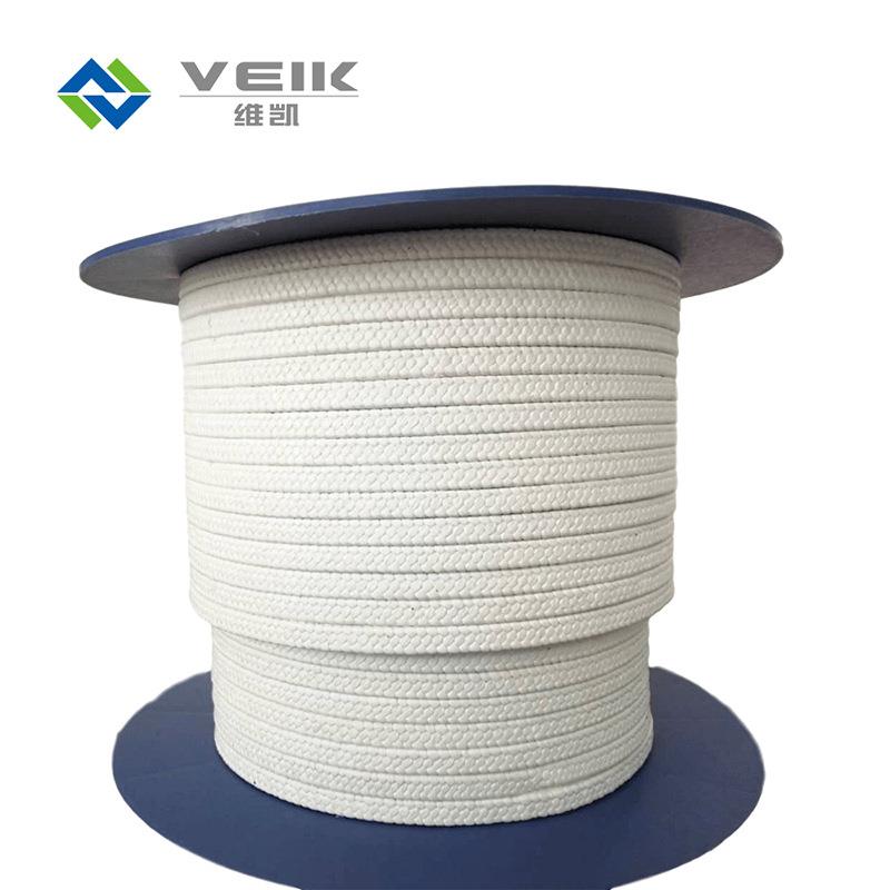 厂家TPG01FE填料环密陶封件白色P编织现货发石墨瓷芳纶直聚四氟盘