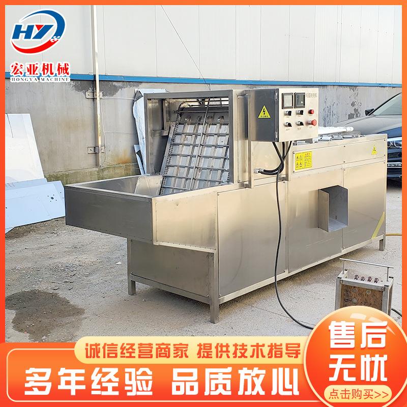 鸡卤蛋脱壳去机 983蛋壳扒壳机器 蛋类扒皮皮机械 鸡蛋剥壳设碎备