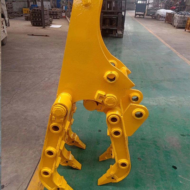 厂家供应机械夹木 机36转ZNI0度旋液压抓木器 大钢开口钩机抓器