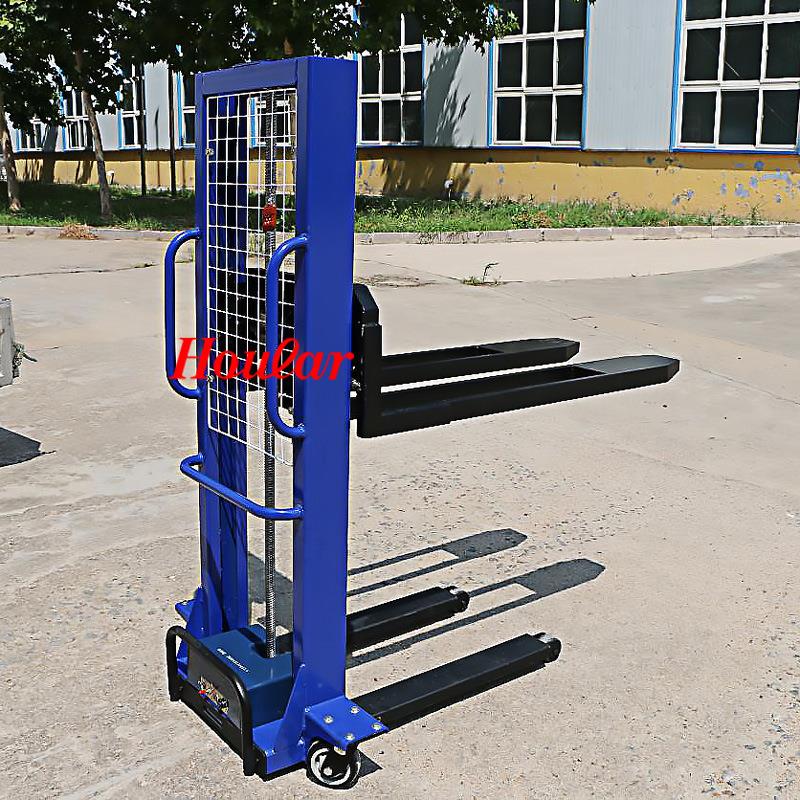 好电动随车车半自体叉登高车装卸货堆高堆732垛车搬运车拉轻便灵