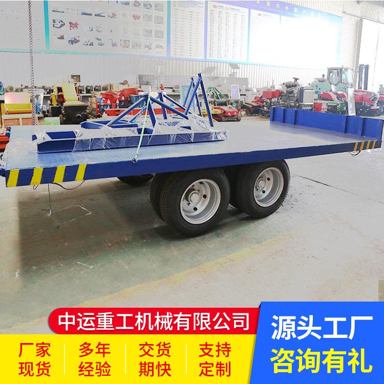 平板车仓库车959间货物运车厂区货物运输运搬牵引转向大吨位挂转