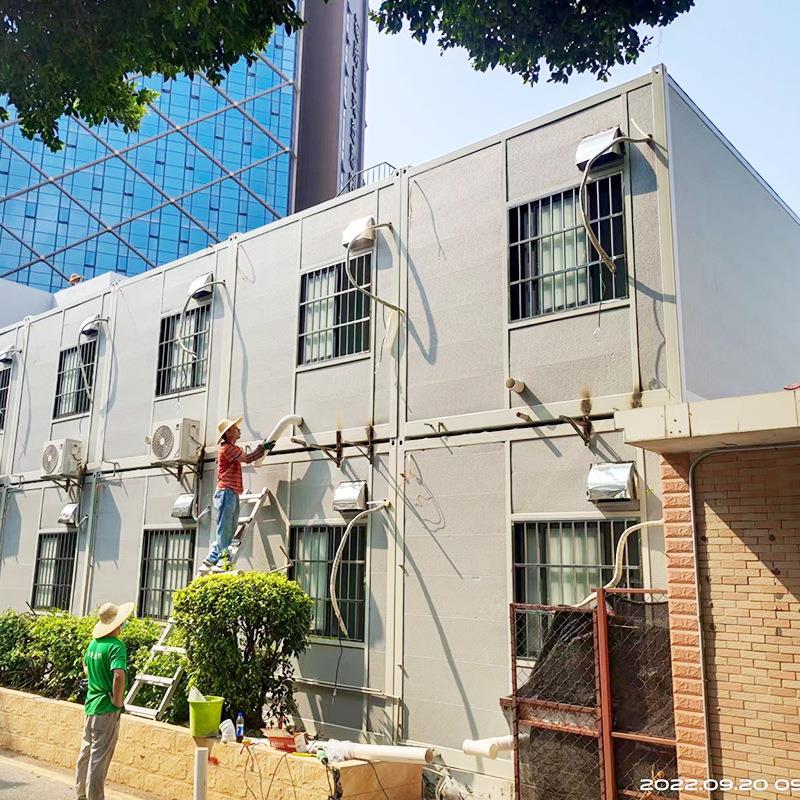广州豪屋人华集装箱房工地住集箱宿舍活动集成装房豪华集装移动箱