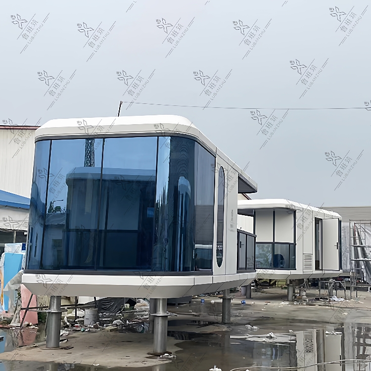 新款移动太空舱民宿农家乐户外休闲酒店内部智能家居智能卫浴星空