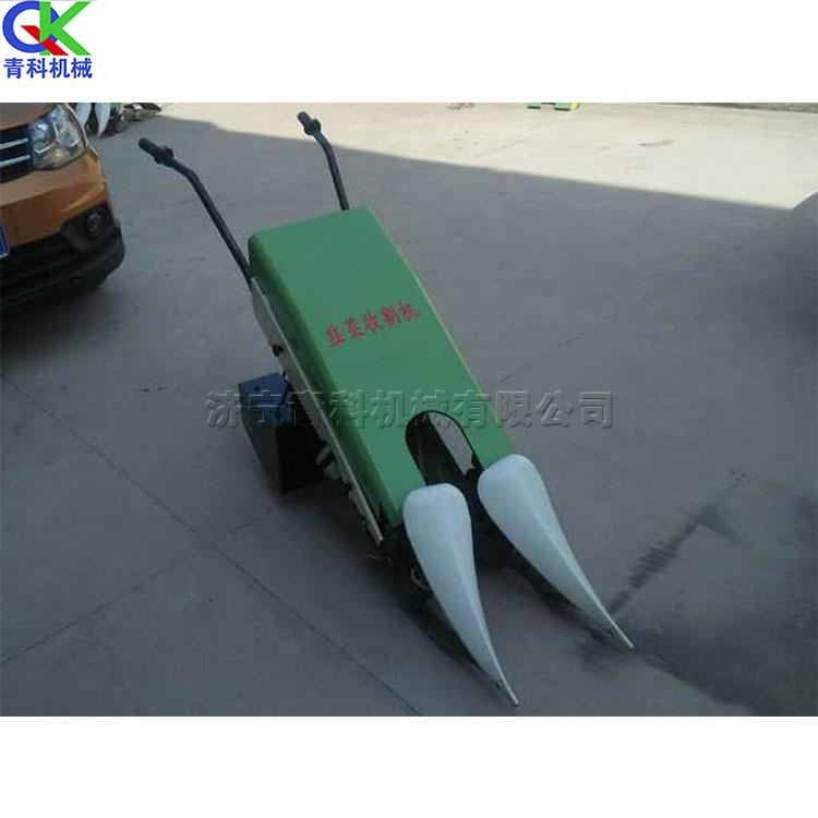 汽油手推式韭菜收割机农用韭菜收获机保根留茬韭菜收摘机