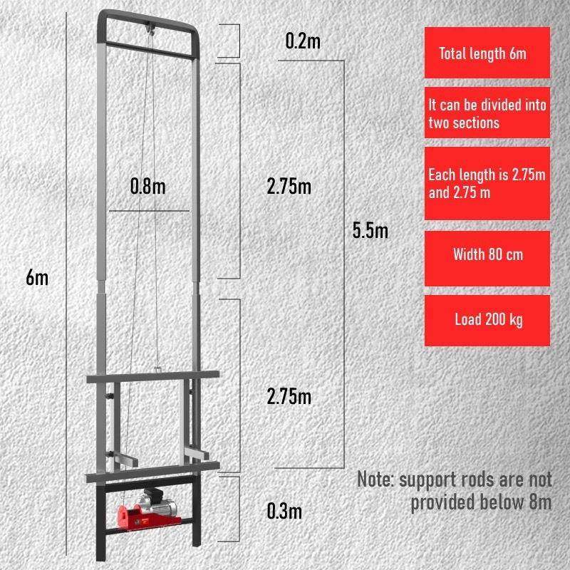 玻璃门窗升降机光伏板升降机电动小型升降便携上料机物料提升机,搬运/仓储/物流设备,其他起重搬运设备,淘宝优惠券,粉丝福利购,淘宝优惠卷