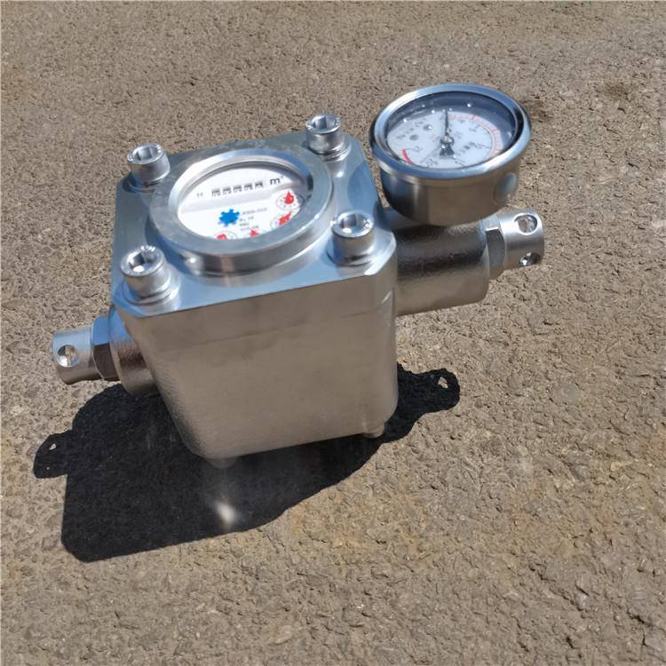 双功能高压水表SGS矿用注水流量计KJ19煤层注水流量仪表接口全
