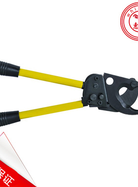 CC-400棘轮剪刀直径40mm铜铝铠装电缆切断棘轮切刀电缆剪断线钳