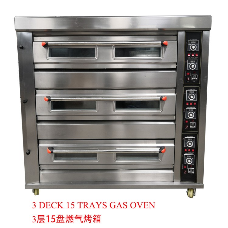 3层12盘15盘18盘燃气烤箱，4 deck Oven,Gas oven 12/15/20trays