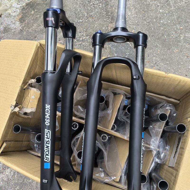 议价三拓SR SUNTOUR XCM30锥管快前叉27.5可维修图片