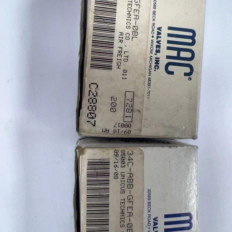 美国MAC电磁阀34C-ABB-GFEA-0BL数量2个单价