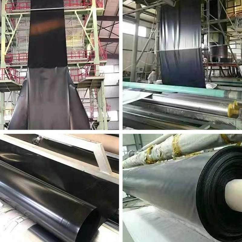 EGO定制养鱼防渗土工膜殖藕池塘沼气池渗膜防水利工程堤坝防护土