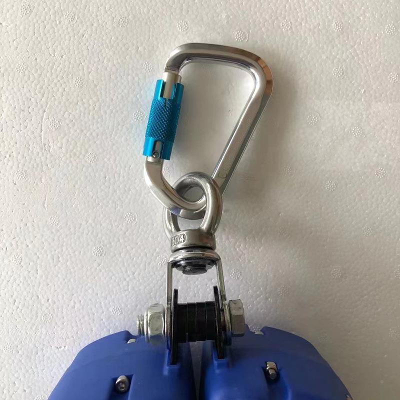 安带腰坠带速控差自器防落高空作业保全ZYO护缓降织带式自控器