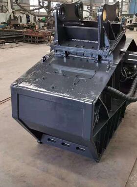 200挖机多功能破圾碎转铲斗 旋式岩石筛斗配件 垃拆建筑筛迁HH-21