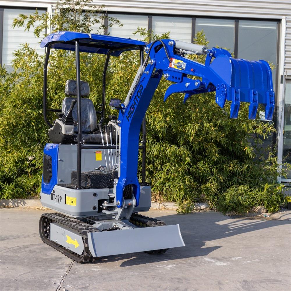 工厂出口新款12型先加导机 双缸1马力家用小10B型挖9型挖挖机出口