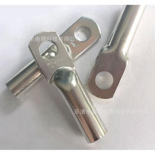 镀锡管压鼻铜鼻子紫铜铜端子铜线耳压线鼻子