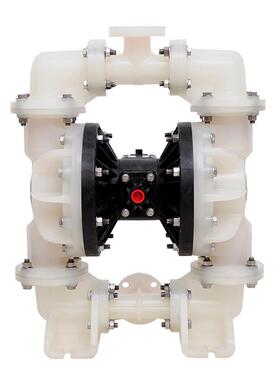 S1PP塑料隔膜泵源头厂供应SP15B3P27495PS100隔膜家泵白色气动隔