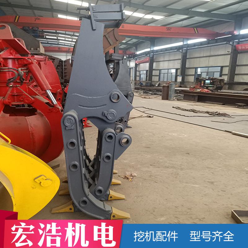 器建销筑工程3+4机械抓钢机 厂家HH-21101直抓20吨套臂式木价格