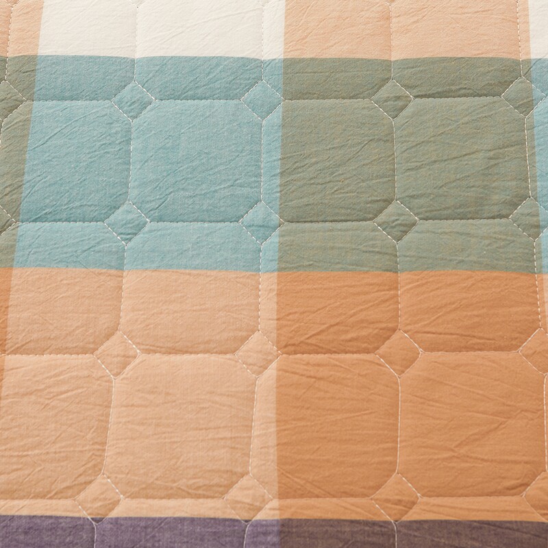 新款床裙床头罩套单件纯棉夹棉防滑D床单带裙边高档床盖四季通用