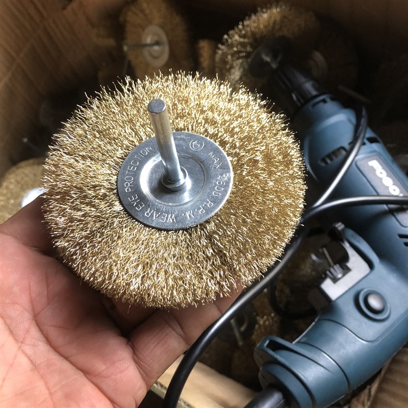 手电钻葫芦打皮机钢丝刷大葫芦y去皮文玩手捻把玩小葫芦去皮钢丝