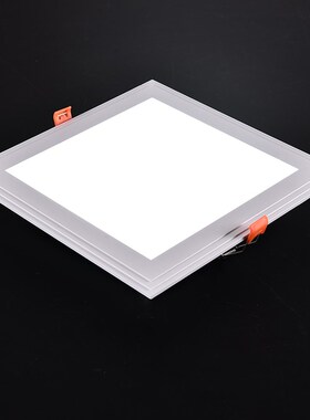 方形老式卡扣ledk厨卫灯嵌入式厨房吸顶灯20x20卫生间开孔17~30cm