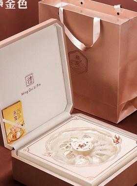高档木盒燕窝礼盒装 钢琴漆豪华燕窝包装盒方盒50g1U00g空盒子定
