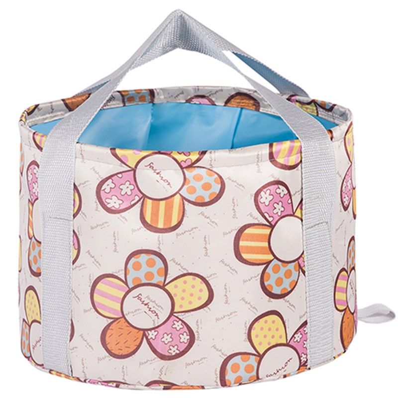 便携式旅行可折叠水盆户外洗漱泡脚大号车载钓鱼水桶W宿舍泡脚神