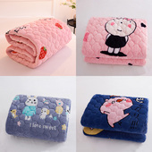 牛奶珊瑚绒床单单件冬季 毛t绒毛毯铺床法兰绒毯子加厚单人学生宿