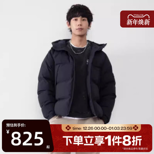 滔搏converse匡威男子连帽保暖羽绒服运动休闲外套MCJ116 023