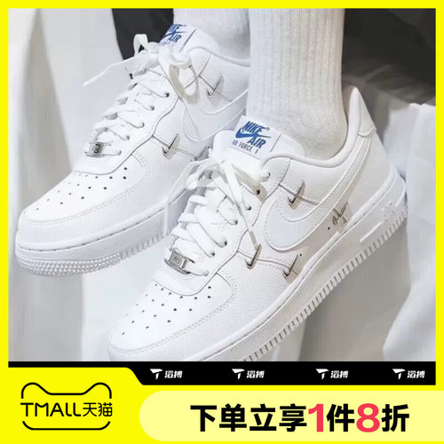 滔搏NIKE耐克女鞋AIR FORCE 1四勾空军一号运动休闲鞋CT1990-100