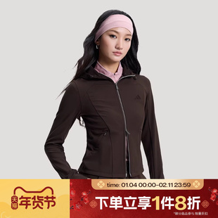 滔搏adidas阿迪达斯女子SFL SSHELL JKT运动健身夹克外套KH2669