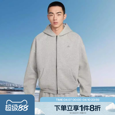 滔搏NIKE耐克男子保暖连帽衫宽松运动休闲夹克外套IO3690-063