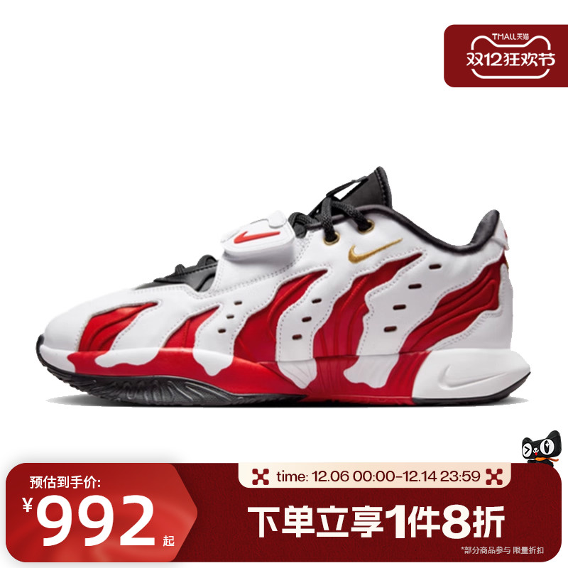 滔搏NIKE耐克男鞋詹姆斯户外实战运动训练篮球鞋HV1222-100