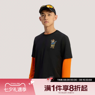 滔搏adidas阿迪达斯男子刺绣图案运动休闲短袖T恤KE3711