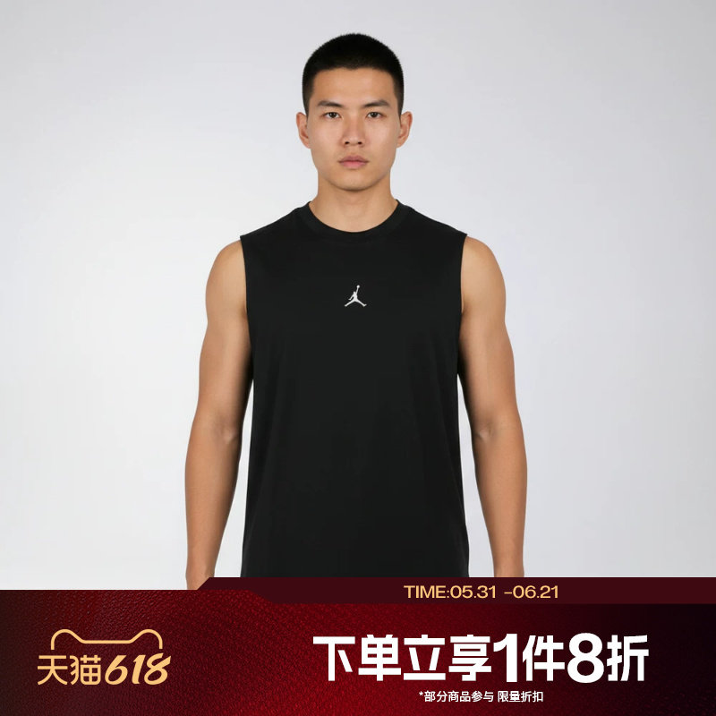 滔搏NIKE耐克男子经典舒适上衣运动休闲无袖T恤IF0890-010
