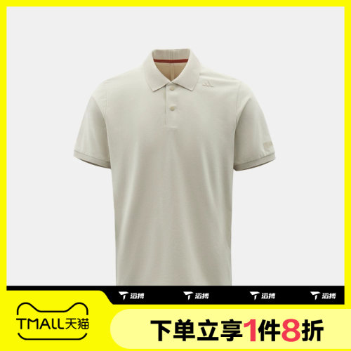 滔搏adidas阿迪达斯男子POLO运动休闲舒适短袖T恤KY7771