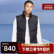 滔搏NIKE耐克男子立领保暖背心运动休闲羽绒马甲秋冬IH2369-010