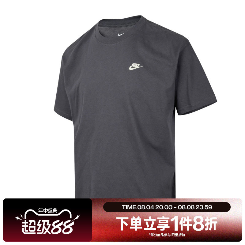 滔搏NIKE耐克男子宽松图案印花运动T恤IH2473-060 - 实物图