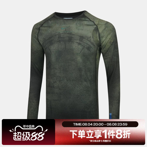 滔搏NIKE耐克男子运动休闲圆领舒适长袖T恤II0715-010