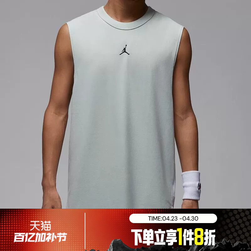 滔搏NIKE耐克男子篮球上衣运动休闲无袖T恤FN5857-034
