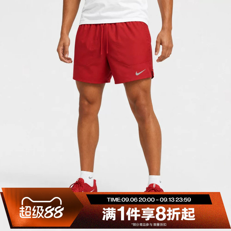 滔搏NIKE耐克男子运动舒适休闲跑步短裤IF2035-608图片