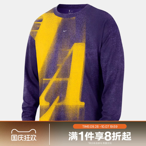 滔搏NIKE耐克男子LAL NLS ANTHETEE运动休闲长袖T恤IO6319-525