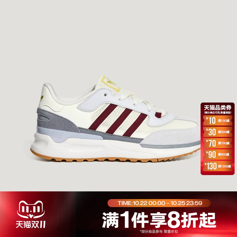 滔搏adidas阿迪达斯三叶草大童复古跑鞋风运动休闲鞋LA6980